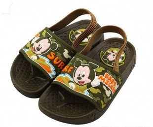 Дисней, детские мюли, нескользящие тапочки в стиле Crocs