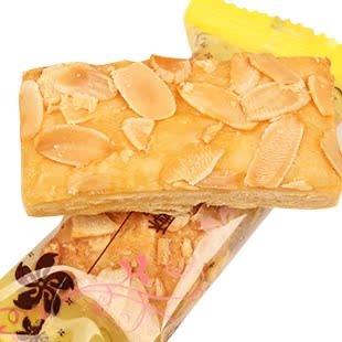 Haoqi almond Melaleuca crisp 500g Taiwan imported cookies and snacks special price Songta