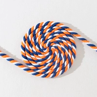 № 3 Оранжевой белый и синий 5 метров.
