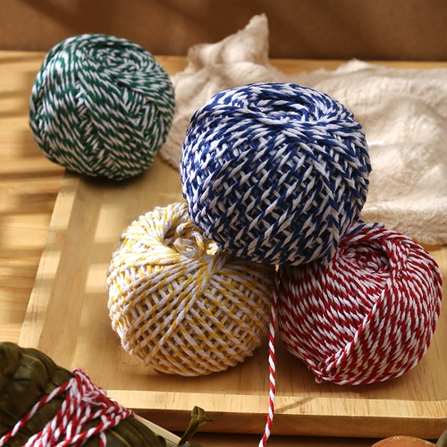 Baozi специальные линии хлопчатобумажной веревочной веревки завязанные веревки, рисовые пельмени, хлопчатобумажная линия хлопчатобу