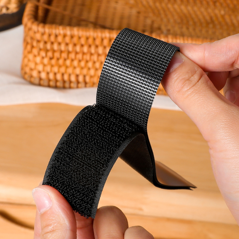 Nylon Velcro Fasteners, High-End Hook and Loop Fasteners, Adhesive Straps for Clothing, Double-Sided Adhesive Strips, Strong and Sewable Nylon Velcro Fasteners, High-End Hook and Loop Fasteners, Adhesive Straps for Clothing, Double-Sided Adhesive Strips, Strong and Sewable