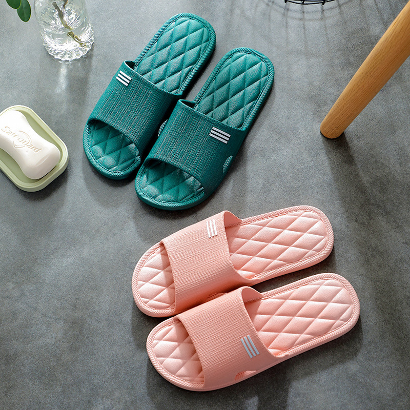 Cool slippers female outside wearing summer indoors Home bathing cute thick bottom non-slip home with slippers Female Deodorant Bathroom