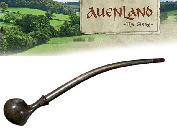 Germany's Hucloud VAUEN New Lord of the Rings series long handle Read the fighting stone Nangwood Smoke Hopper Black Light Imported Smoke Hopper-Taobao