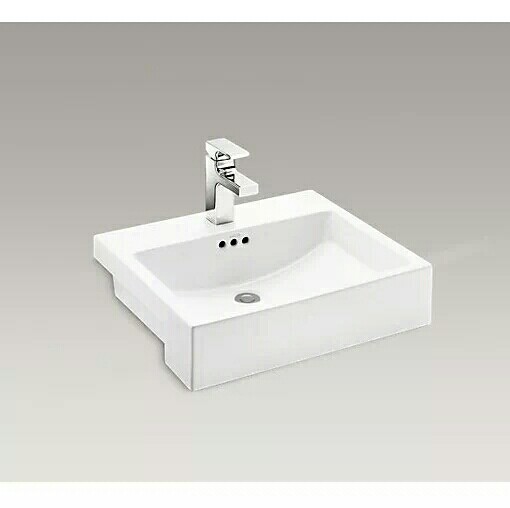 Kohler K-72907K-1 8-0 Latina Semi-Recessed Countertop