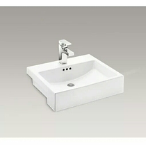 Kohler K-72907K-1 8-0 Latina Semi-Recessed Countertop