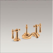 Kohler K-76031T-9M-CP BV RGD Yatishi 8 inch washbasin faucet curved outlet