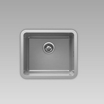 Kohler Sanitary Ware K-3884T-C-NA Pro Single slot Countertop kitchen basin-GP1(Elegant embossing)