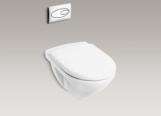 Kohler K-8752T-SW W-0 Austrian wall-mounted toilet hanging toilet