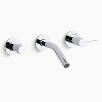 Kohler K-944T-4-CP STINI Wall Outlet Washbasin Faucet