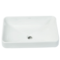  Kohler K-5373T-0 Fulang 23 Rectangular fashion washbasin without faucet file square table basin