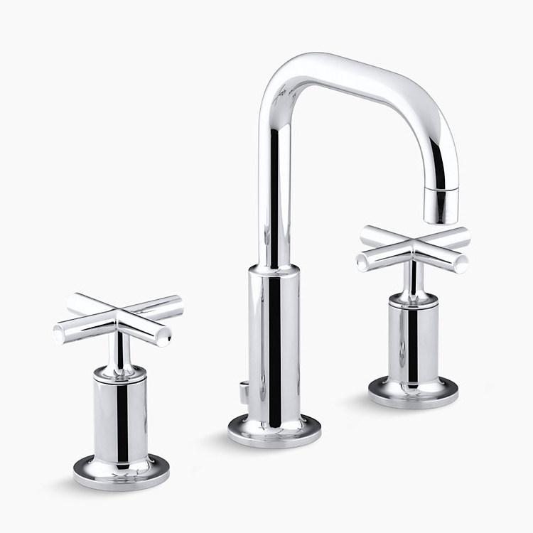 Kohler K-14406T-3 4-CP SN PGD BGD RGD RGD Floating Reshi 8 inch basin tap