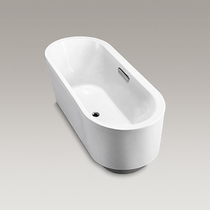 Kohler Bathroom K-18347T-0 Ive oval freestanding bathtub(including drainage)
