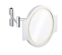Kohler K-10479T-CP Xinjiali 8 anti-fog makeup mirror with LED light hidden power supply
