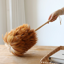 At the beginning of the art bamboo large feather duster household dust duster dust cleaning dust cleaning dust cleaning artifact no hair loss