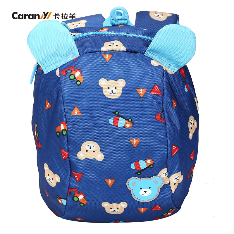 Kara cừu con trai chống đi bộ mất mới và trẻ em gái schoolbags trẻ em ba lô mẫu giáo kéo cặp học sinh nhỏ tuổi 1-2-3.