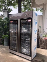 Towel cabinet Disinfection cabinet UV commercial beauty salon Vertical large capacity clothing double door heating shoes and hats clothes cabinet