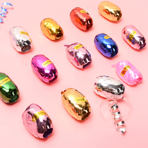 Colorful balloon ribbon strap Tie rope Party decoration supplies Tie tie Thin ribbon Birthday decoration color strip rope