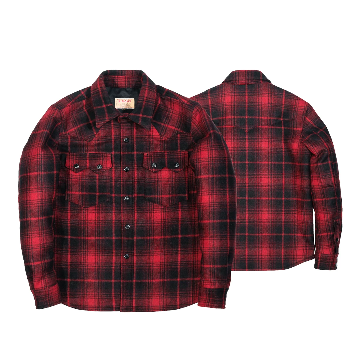 Retro shirt, woolen cloth, custom-made