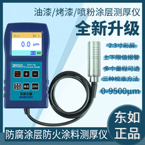 Dongroe coating thickness gauge DR9000S anti-corrosion fireproof coating thickness gauge large range paint film instrument