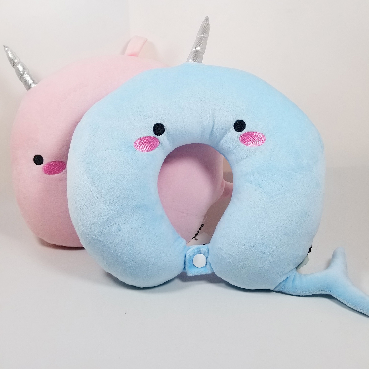 Cute Cartoon Plush U Type Pillow Neck Rest With Pillow Care Neck Pillow Plane Travel Pillow Lunch Break Pillow HX323