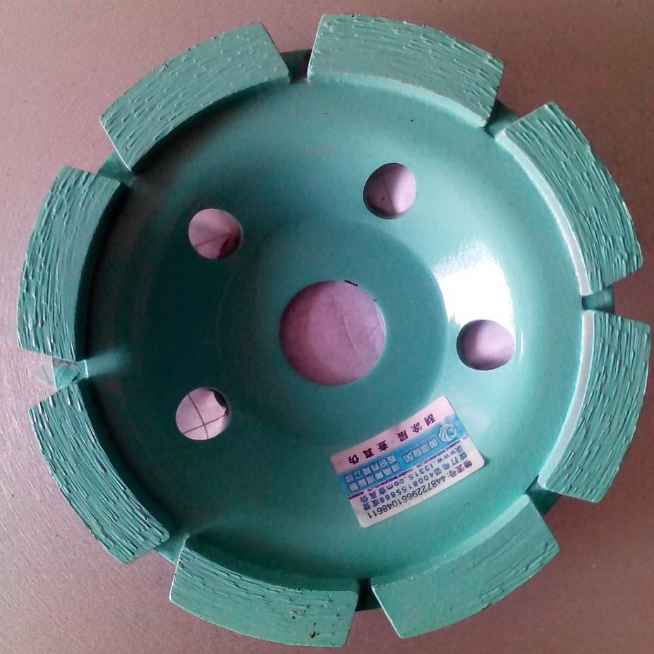 Yellow River Cyclone 100 diamond grinding bowl refractory grinding disc concrete grinding ground grinding disc durable