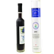 BLUEBERRY WINE CANADIAN SPECIALTY imported original bottle RICH IN ANTHOCYANINS BEAUTY WOMEN AND THE ELDERLY 375ML dry type