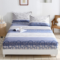 Summer old coarse cloth bed hat single piece bed cover Simmons dust cover non-slip all-inclusive cotton cotton mat cover