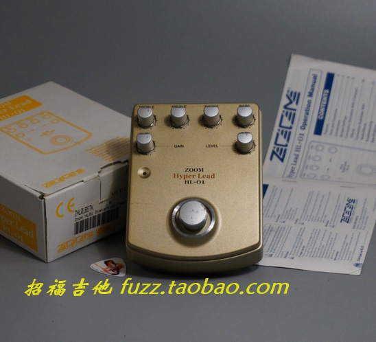 Zoom Four Kings HL-01 Hyper Lead Distortion 70-80-00 Traditional Metal Large Extension