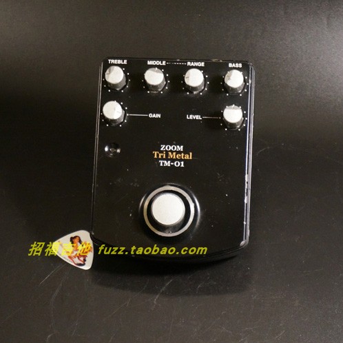 Zoom Four Heavenly Kings TM-01 Tri Metal Metal Distortion Long Glowing Head Beard Little White Face