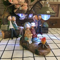 Couple small night light creative cute warm couple ornaments Student gifts Valentines Day gifts Girl gifts