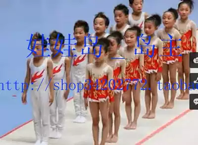 Children's gymnastics clothing children's aerobics clothing children's dance clothes children's competition clothing 20130603