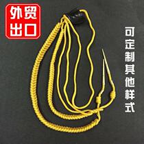 Security Metal Double Pendant Spiritual Belt Ribbing Ceremonial Arts Corps Band Spike Band