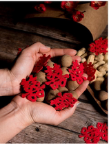 Wedding supplies hand throwing press bed wedding room layout decoration fruit plate stairs mini small hi word] hi word