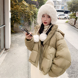 新款2025冬季连帽休闲羽绒服2C098-8938P215K328，女装羽绒服，2C098