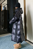 【新款】经典黑色长款羽绒服90绒088-9911p355k598，女装羽绒服，2C088