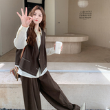 现货数据好2C273-9003-三件套P255-K358马甲裤子两件套P190-K278，女装套装/套裙，2C273