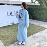 现货：新款春装休闲宽松版运动图文两件套装裙2C135-6867P165K248，女装套装/套裙，2C135