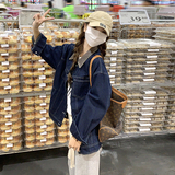 数据好!现货已出2025秋装新款牛仔夹克外套8056-P145-K208，女装短外套，2C299