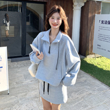 新品盐系轻熟风休闲小个子运动卫衣套裙5851-P145-K208，女装套装/套裙，2C159