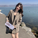 设计款工艺绣休闲西装外套2B115-2603-P165-K268，女装西装，2B115