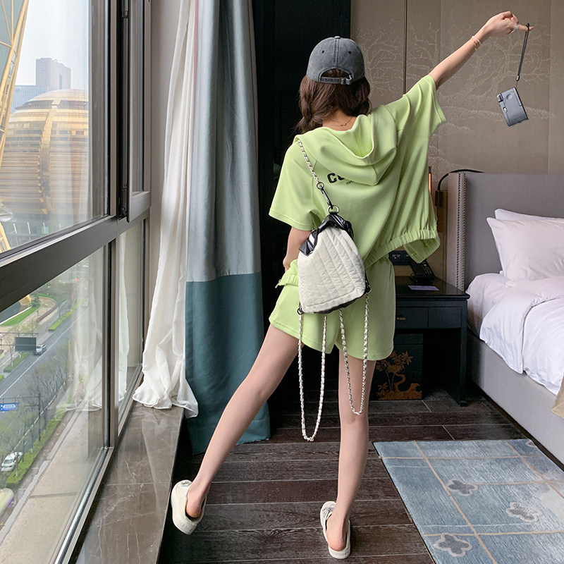 【夏款现货+买家秀】多色简约时尚休闲套装088-2366p145控198,女装套装/套裙,2C088