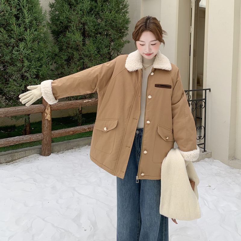 【新款】工装派克服棉衣2C115-2370-P195-K288,女装棉衣/棉服,2C115