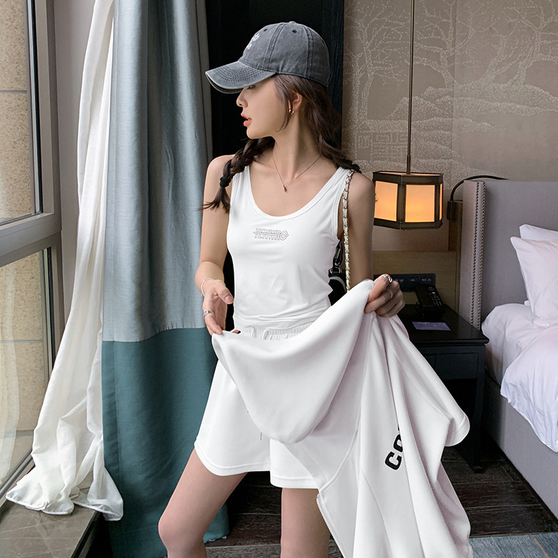 【夏款现货+买家秀】多色纯色时尚休闲套装088-2366p145控198,女装套装/套裙,2C088