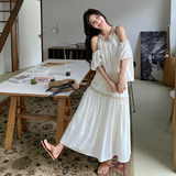 2025现货夏季新款连衣裙两件套C271-9513-P145-K208，女装套装/套裙，2C271