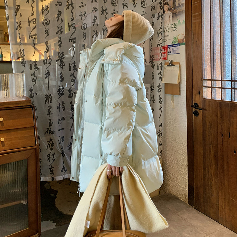 现货2026新款新标90羽绒马卡龙色羽绒服2D009-Y25P350控528,女装羽绒服,2D009