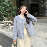 2025冬装新款高级感仿水貂皮毛一体环保毛长袖外套，女装皮草，2C091