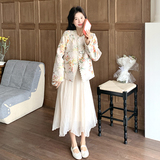 现货新款2026春季新款小香风外套2C230-2309P135K218，女装短外套，2C230
