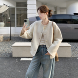 现货70毛双面尼短外套2C117-1807P245K348，女装短外套，2C117
