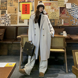 2025冬装新款双面羊绒双面呢子大衣含70毛单色8572p285k428现货，女装毛呢外套，2D009