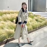 复古休闲浅卡其色工装夹克外套裤子套装女2026秋季时尚减龄两件套，女装套装/套裙，2C159